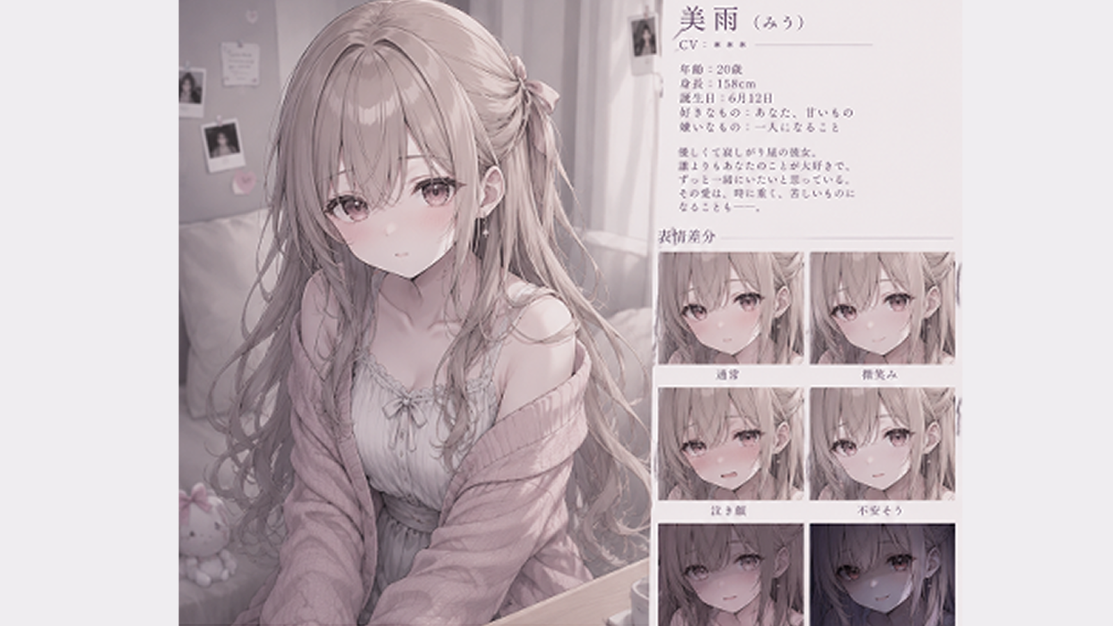 初期の美雨デザイン